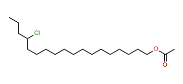 15-Chlorooctadecyl acetate